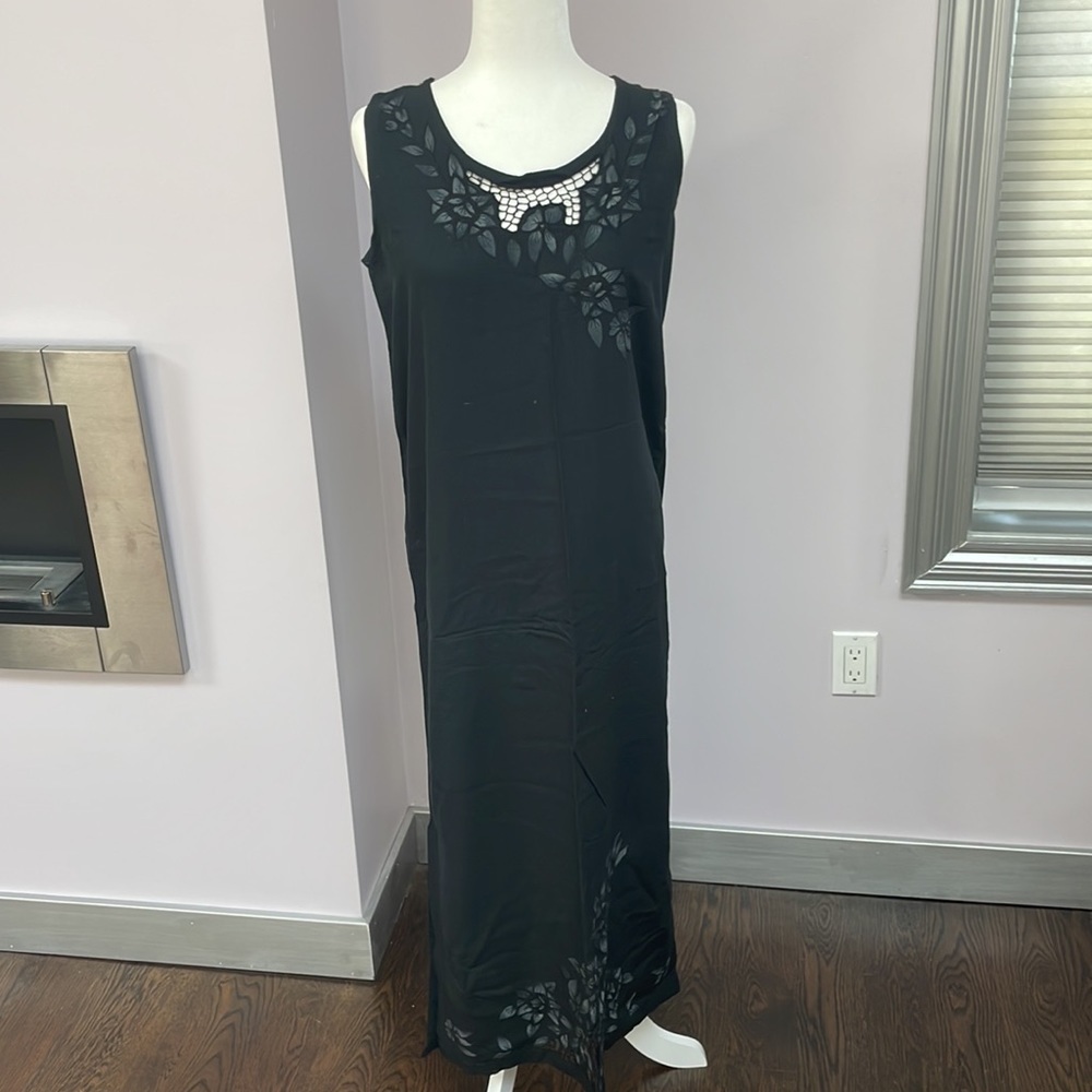 ♡Long vintage dress 100% rayon